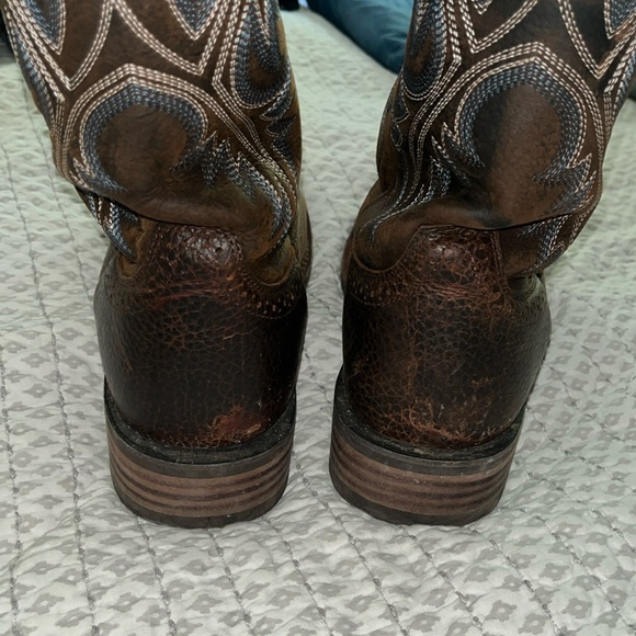 Ariat Men’s Quickdraw Western Boot Square Toe - Picture 2 of 4